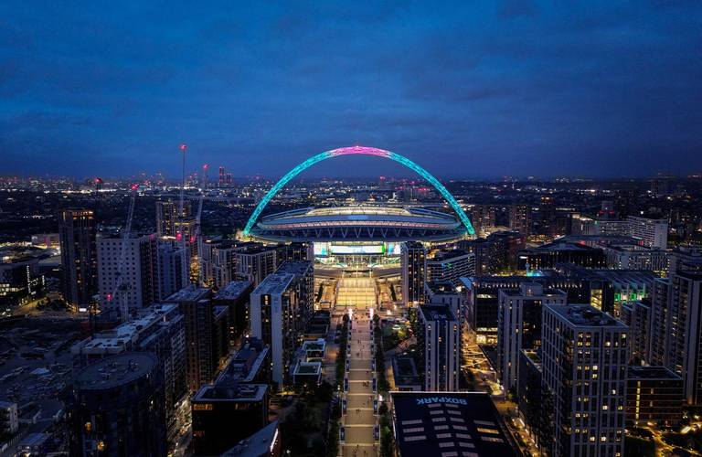 可容纳9万人！温布利球场官网显示，英格兰vs日本的门票已售罄